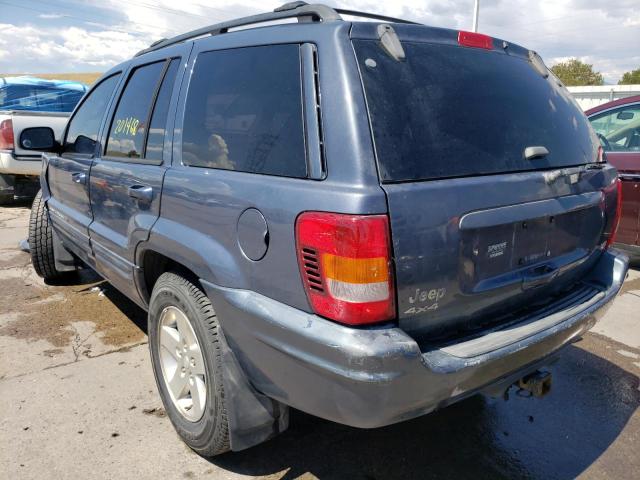 Photo 3 from auction – 2004 JEEP GRAND CHER with VIN 1J8GW58N84C219697
