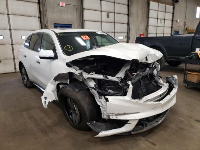 ACURA MDX 2019 with VIN 5J8YD4H36KL025422 - Photo from auction