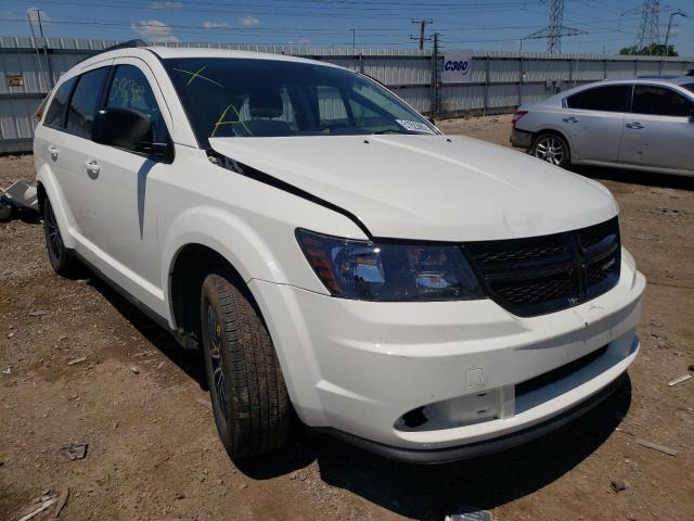 DODGE JOURNEY SE 2018 with VIN 3C4PDCAB6JT347874 - Photo from auction