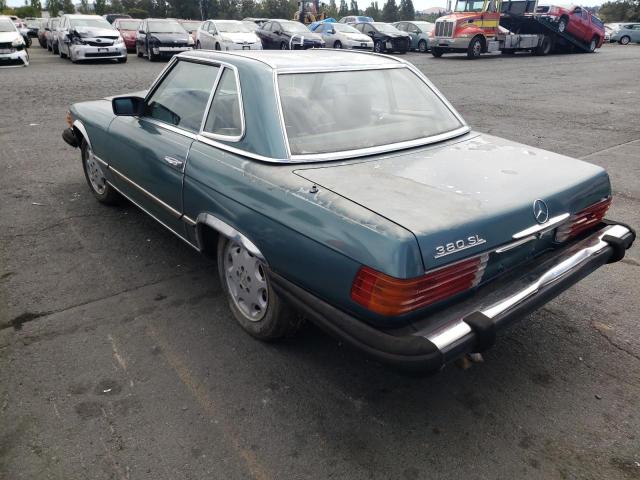 Photo 3 from auction – 1981 MERCEDES-BENZ 380 SL with VIN WDBBA45A2BB001140