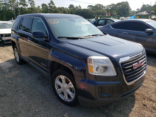 GMC TERRAIN SL 2017 with VIN 2GKALMEK9H6280795 - Photo from auction