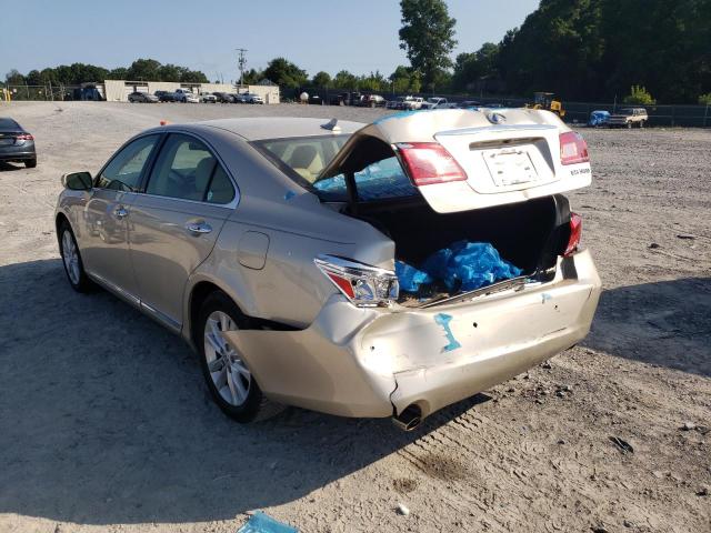 Photo 3 from auction – 2012 LEXUS ES 350 with VIN JTHBK1EG8C2506696