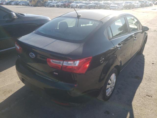 Photo 4 from auction – 2013 KIA RIO LX with VIN KNADM4A33D6110627