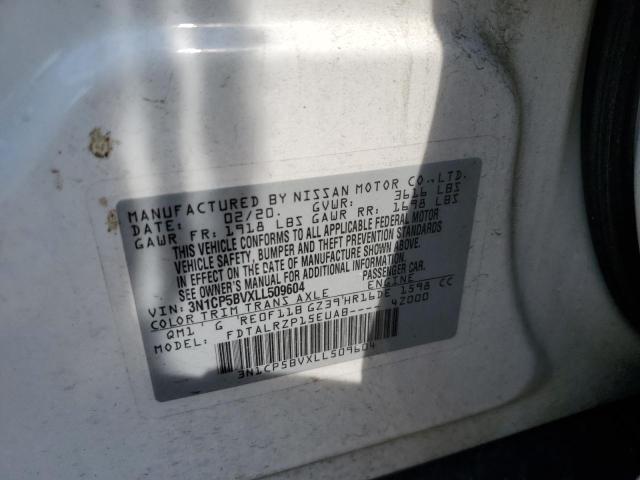 Photo 10 from auction – 2020 NISSAN KICKS S with VIN 3N1CP5BVXLL509604