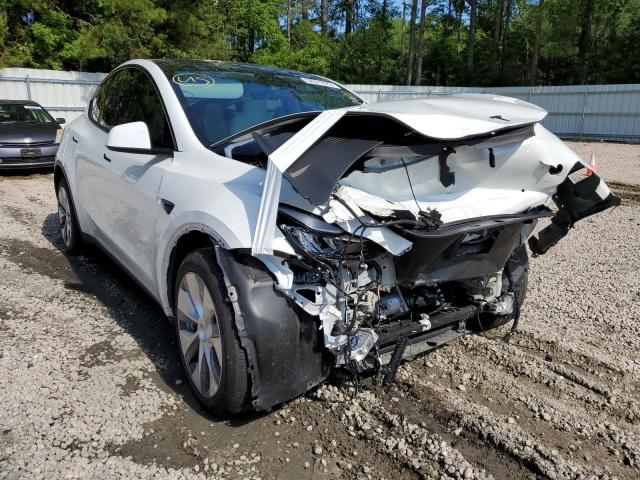 TESLA MODEL Y 2021 with VIN 5YJYGDEE6MF114151 - Photo from auction
