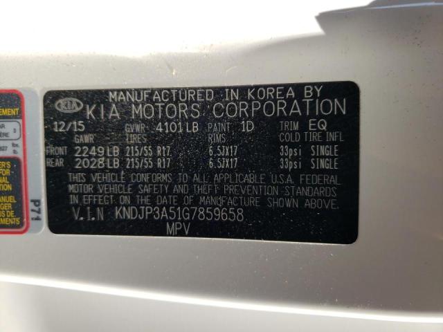 Photo 10 from auction – 2016 KIA SOUL + with VIN KNDJP3A51G7859658