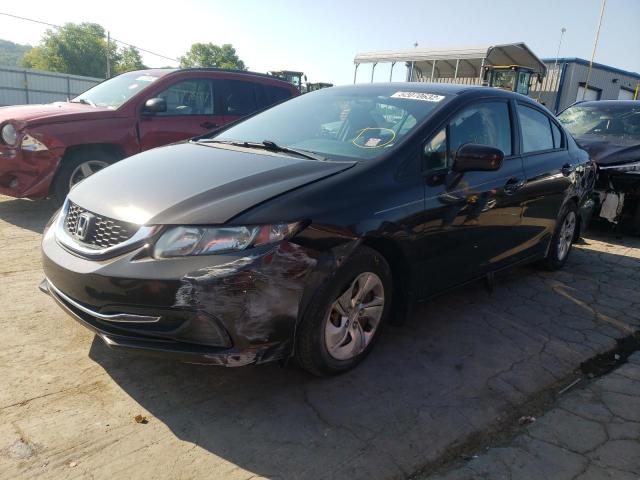 Photo 2 from auction – 2014 HONDA CIVIC LX with VIN 2HGFB2F56EH534627