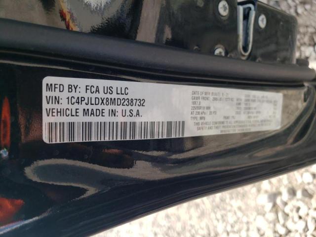 Photo 10 from auction – 2021 JEEP CHEROKEE L with VIN 1C4PJLDX8MD238732