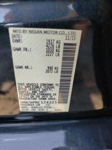 Photo 10 from auction – 2016 NISSAN ALTIMA with VIN 1N4AL3AP0GC124325