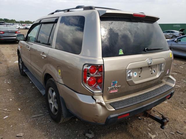 Photo 3 from auction – 2006 HONDA PILOT EX with VIN 2HKYF18636H549171