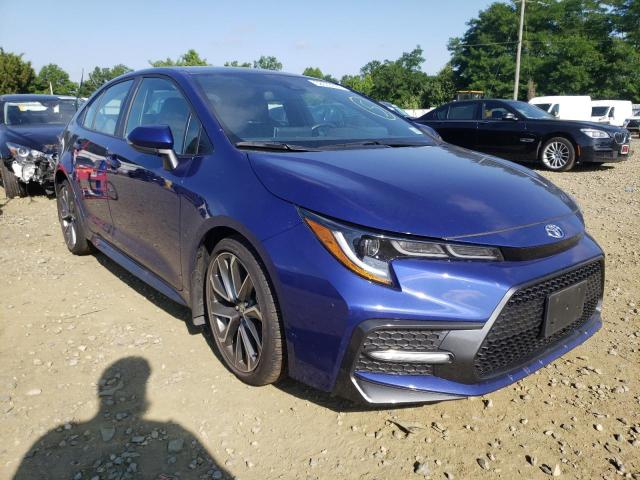 TOYOTA COROLLA SE 2021 with VIN 5YFS4MCE7MP068352 - Photo from auction