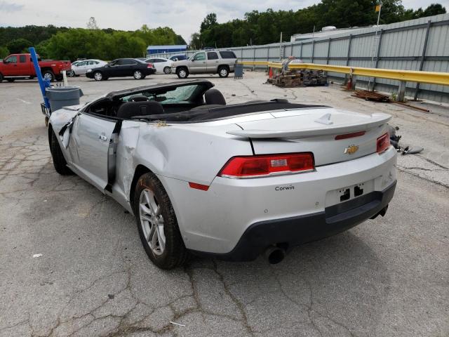 Photo 3 from auction – 2015 CHEVROLET CAMARO LT with VIN 2G1FD3D31F9277946