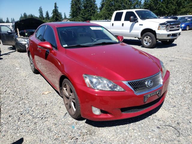 LEXUS IS 350 2010 with VIN JTHBE5C25A5025001 - Photo from auction