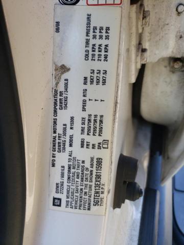 Photo 10 from auction – 2009 HUMMER H3 with VIN 5GTEN13EX98115989