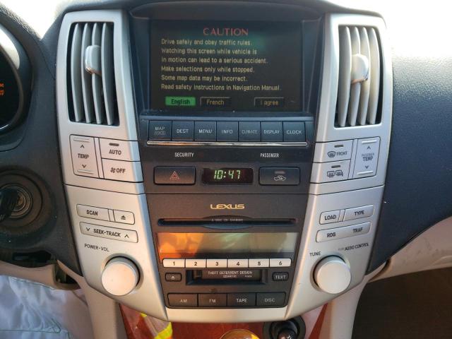 Photo 9 from auction – 2004 LEXUS RX 330 with VIN JTJGA31U440022908