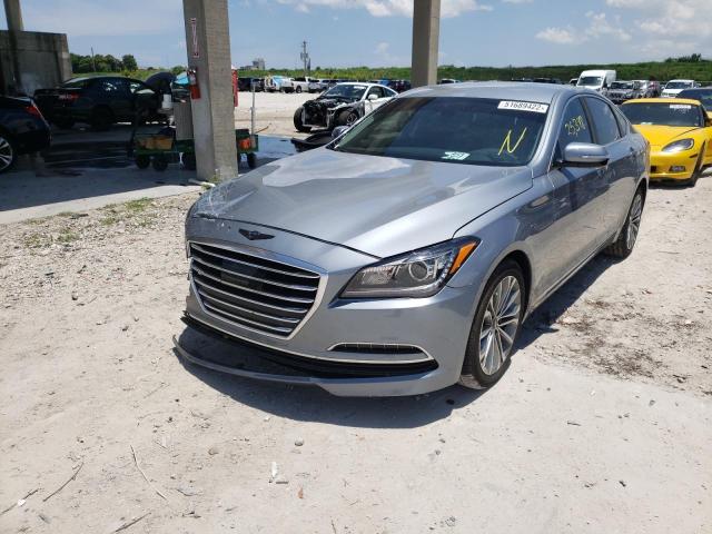 Photo 2 from auction – 2017 GENESIS G80 BASE with VIN KMHGN4JE4HU203877