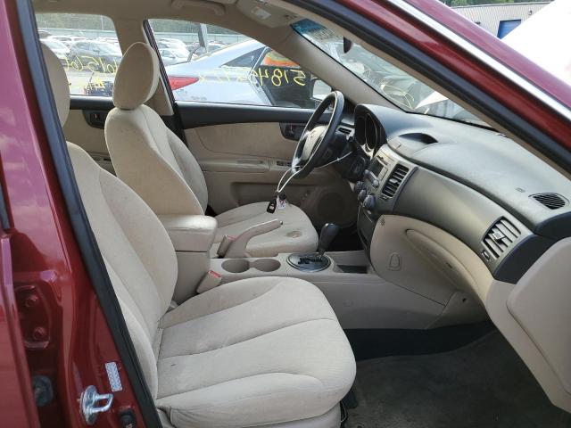 Photo 5 from auction – 2009 KIA OPTIMA LX with VIN KNAGE228295317189