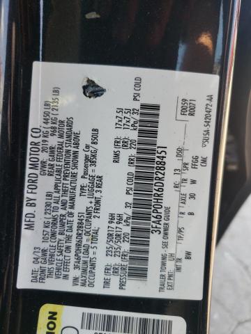 Photo 10 from auction – 2013 FORD FUSION SE with VIN 3FA6P0HR6DR288451