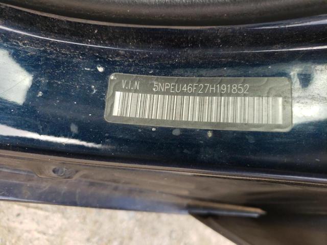 Photo 10 from auction – 2007 HYUNDAI SONATA SE with VIN 5NPEU46F27H191852
