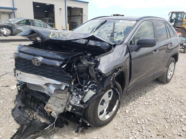 Photo 2 from auction – 2021 TOYOTA RAV4 LE with VIN JTMH1RFV9MD072403