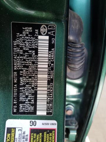 Photo 10 from auction – 2015 TOYOTA COROLLA L with VIN 2T1BURHEXFC253522