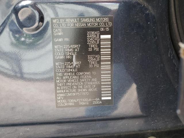 Photo 10 from auction – 2015 NISSAN ROGUE S with VIN KNMAT2MT8FP577970