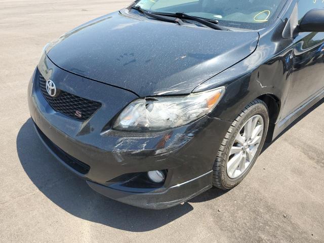 Photo 9 from auction – 2009 TOYOTA COROLLA BA with VIN 2T1BU40E39C127179