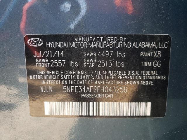 Photo 10 from auction – 2015 HYUNDAI SONATA SPO with VIN 5NPE34AF2FH043256