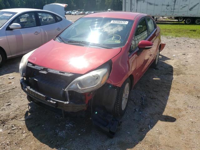 Photo 2 from auction – 2014 KIA RIO EX with VIN KNADN4A3XE6340230