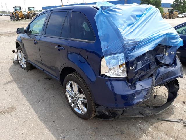 Photo 3 from auction – 2012 FORD EDGE SEL with VIN 2FMDK3JC4CBA29974