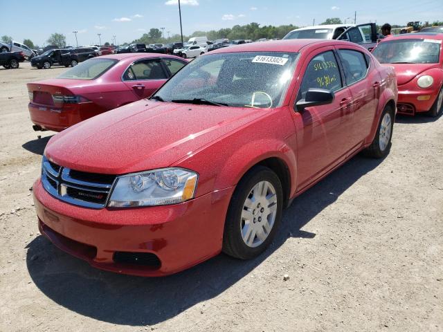 Photo 2 from auction – 2013 DODGE AVENGER SE with VIN 1C3CDZAB8DN540277