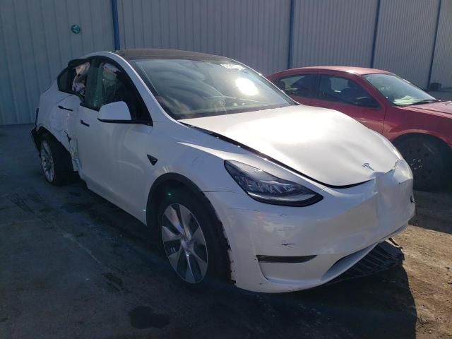 TESLA MODEL Y 2021 with VIN 5YJYGDEE1MF114199 - Photo from auction