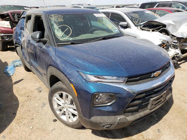 CHEVROLET TRAILBLAZE 2021 with VIN KL79MMS28MB123604 - Photo from auction