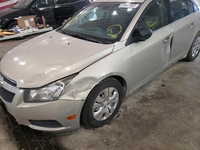 Photo 9 from auction – 2012 CHEVROLET CRUZE LS with VIN 1G1PD5SH3C7187208