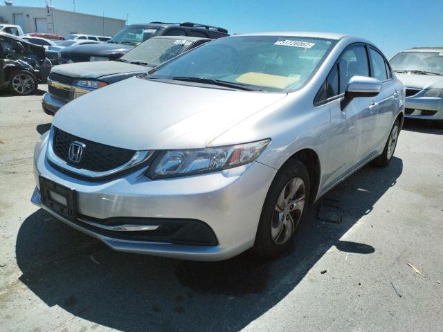 Photo 2 from auction – 2015 HONDA CIVIC LX with VIN 19XFB2F54FE287006