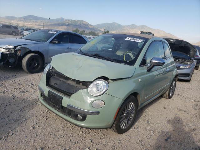 Photo 2 from auction – 2012 FIAT 500 LOUNGE with VIN 3C3CFFER5CT382401