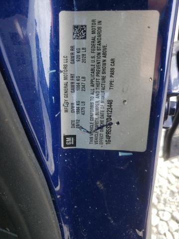 Photo 10 from auction – 2013 BUICK VERANO CON with VIN 1G4PR5SK7D4123448