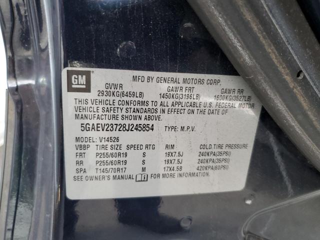 Photo 10 from auction – 2008 BUICK ENCLAVE CX with VIN 5GAEV23728J245854