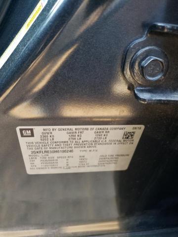 Photo 10 from auction – 2017 GMC TERRAIN DE with VIN 2GKFLRE30H6196246