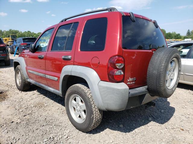 Photo 3 from auction – 2007 JEEP LIBERTY SP with VIN 1J4GL48K37W522609