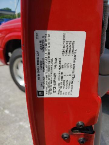 Photo 10 from auction – 2002 GMC SONOMA with VIN 1GTCS145028196965