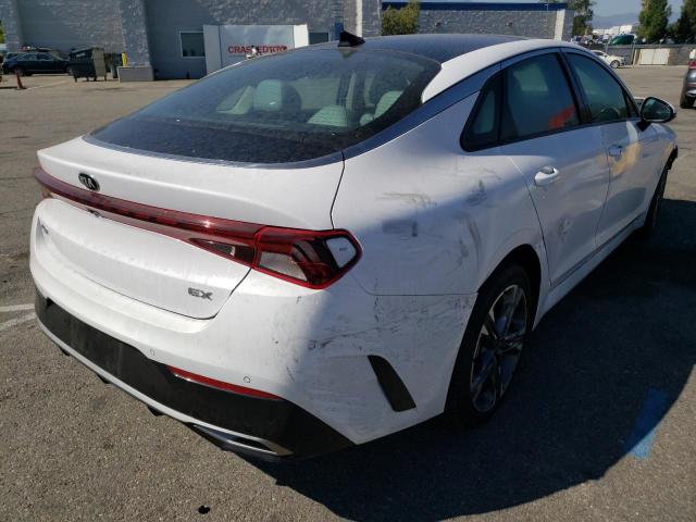 Photo 4 from auction – 2021 KIA K5 EX with VIN 5XXG34J23MG079472