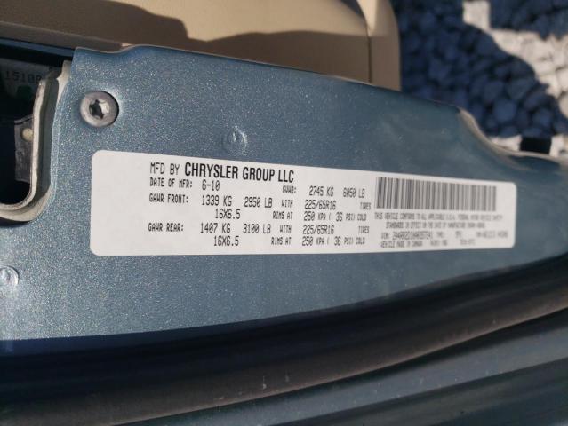 Photo 10 from auction – 2010 CHRYSLER TOWN & COU with VIN 2A4RR2D10AR357241