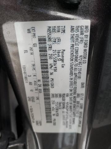 Photo 10 from auction – 2014 FORD FOCUS SE with VIN 1FADP3F21EL360249