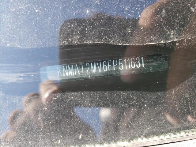 Photo 10 from auction – 2015 NISSAN ROGUE S with VIN KNMAT2MV6FP511631