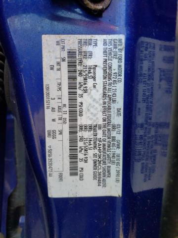 Photo 10 from auction – 2012 FORD FOCUS SE with VIN 1FAHP3K26CL369484
