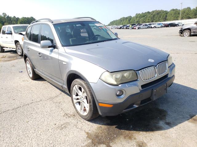 BMW X3 3.0SI 2007 with VIN WBXPC93457WF25190 - Photo from auction