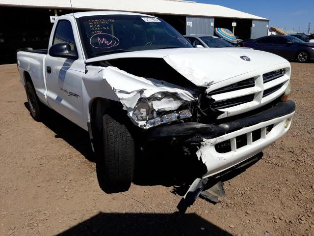 DODGE DAKOTA 2000 with VIN 1B7FL26X2YS800994 - Photo from auction