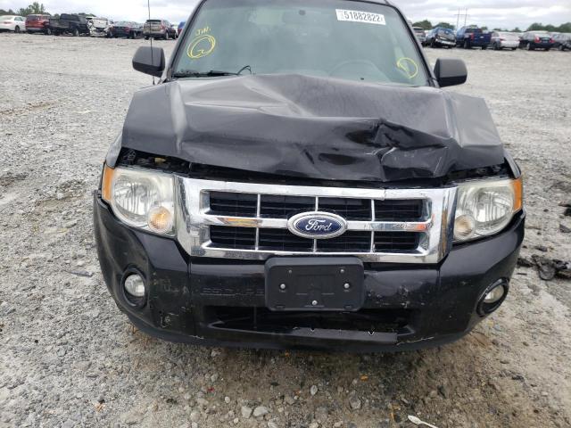 Photo 9 from auction – 2012 FORD ESCAPE XLT with VIN 1FMCU0D76CKA65206