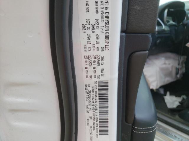 Photo 10 from auction – 2015 JEEP GRAND CHER with VIN 1C4RJFCT2FC712966